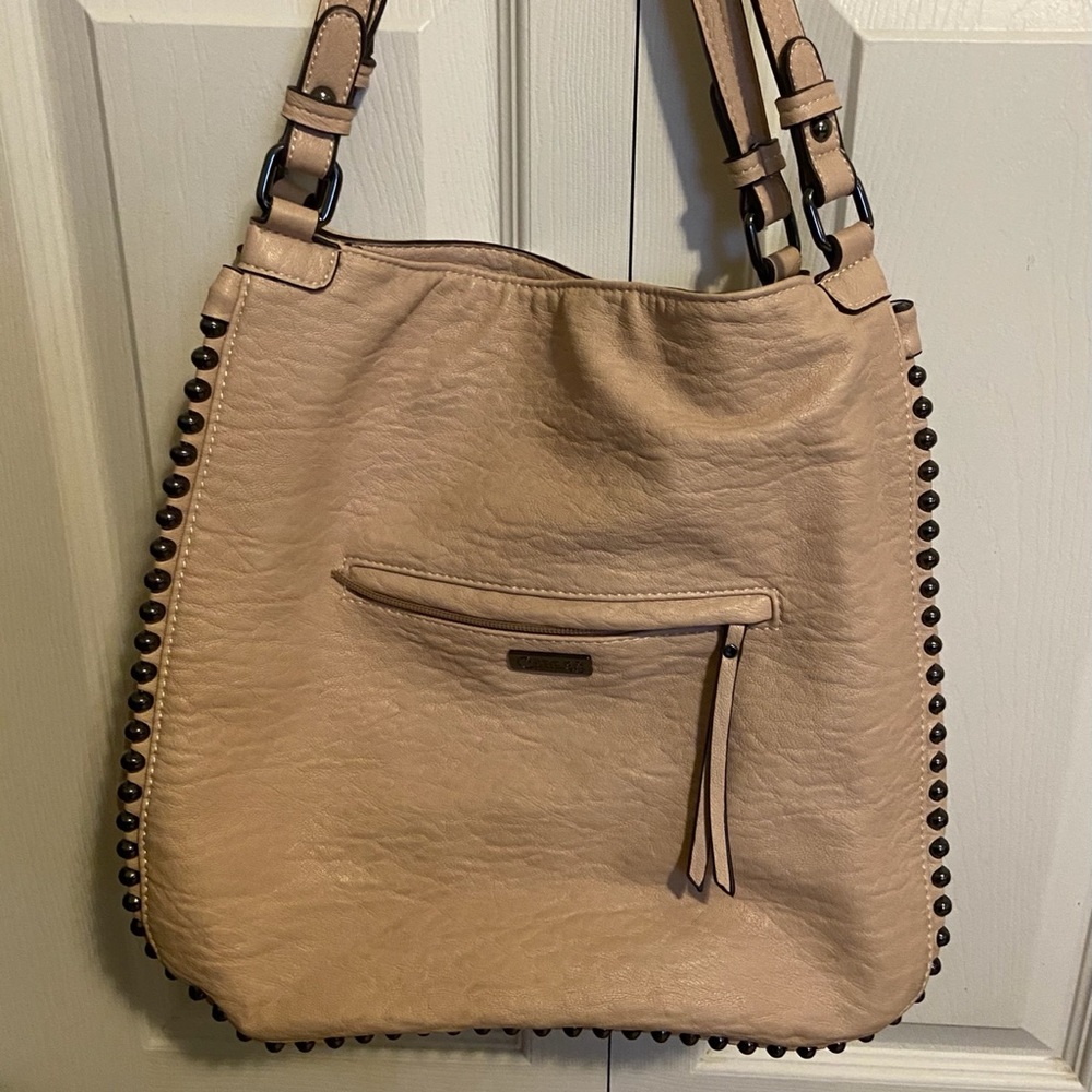 Pale pink Carlos purse